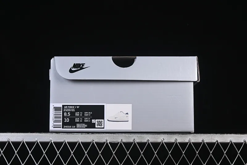 All Categories Nk Air Force 1 Air Force Series Nk Air Force 1 Low Air Force Low Undefeated x Nike Air Force 1'07 Low White and Blue Air Force One low-top casual sneakers ZH0316-119